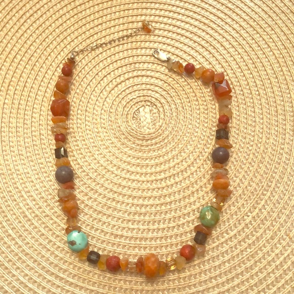 Semi-precious stone necklace - Picture 1 of 1